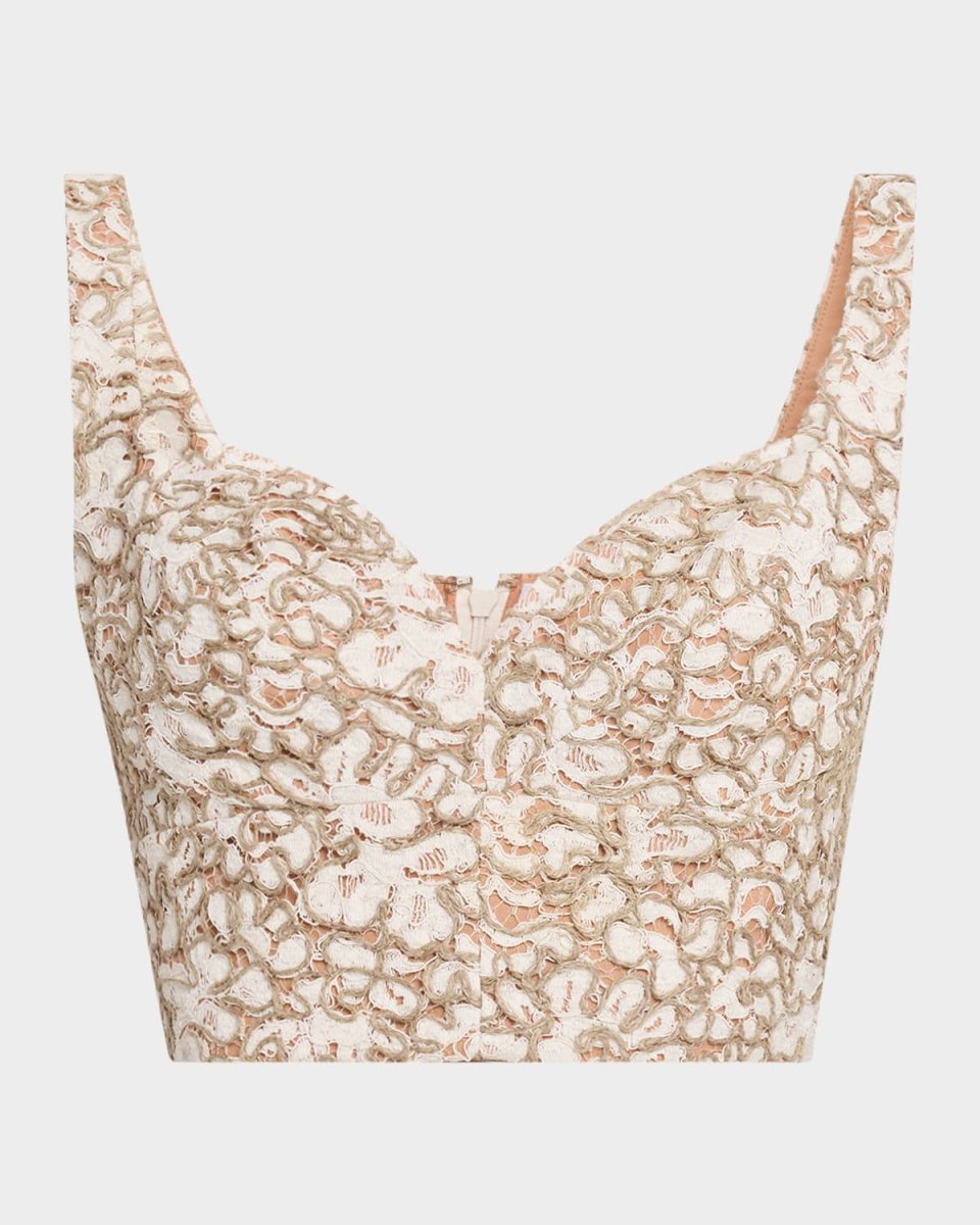 Rope Soutache Lace Bra Top